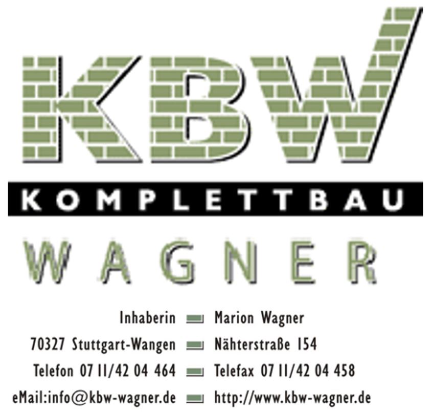 KBW . Komplettbau Wagner, Nhterstr. 154, 70327 Stuttgart/ Tel. 0711 420 44 64 / info[at]kbw-wagner.de